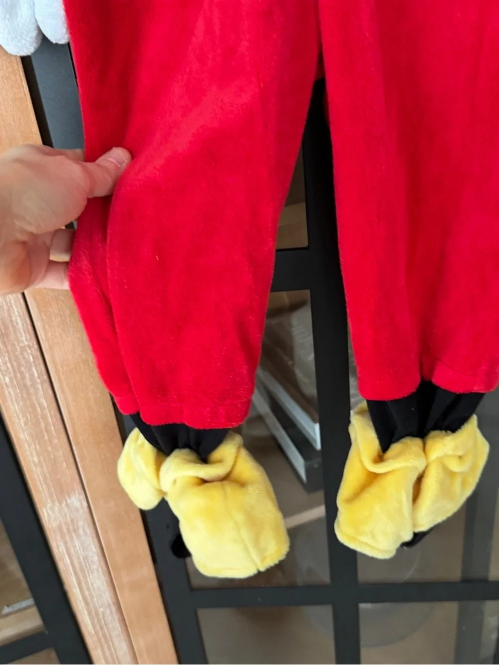 Y2k Disney Mickey Mouse tuxedo costume jumpsuit toddler baby bowtie hooded ears